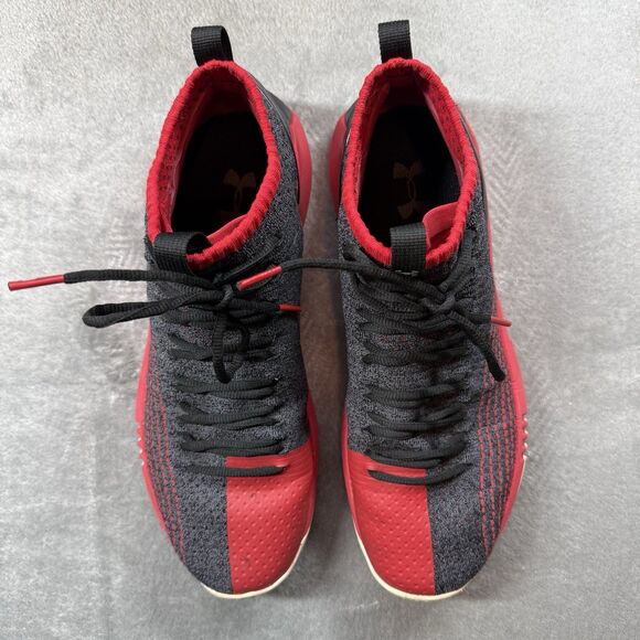 Under Armour Heat Seeker Shoe Men’s 12.5 Red Black Basketball Sport Athlete main image 5